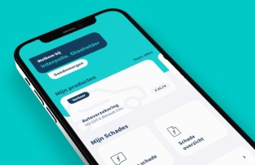 Schermprint van de Interpolis App.