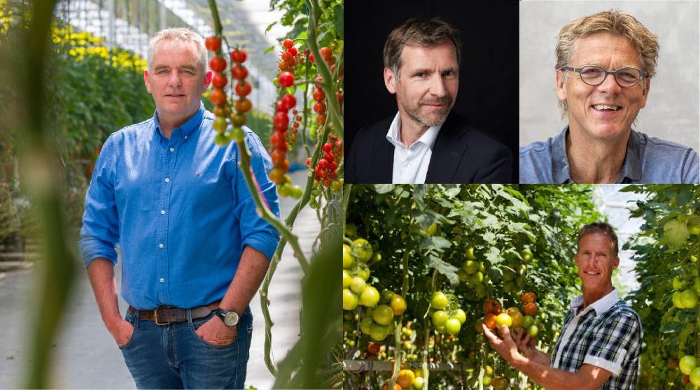 Wim Peters, Martin van Staveren, René Hendriks en Paul van Schie