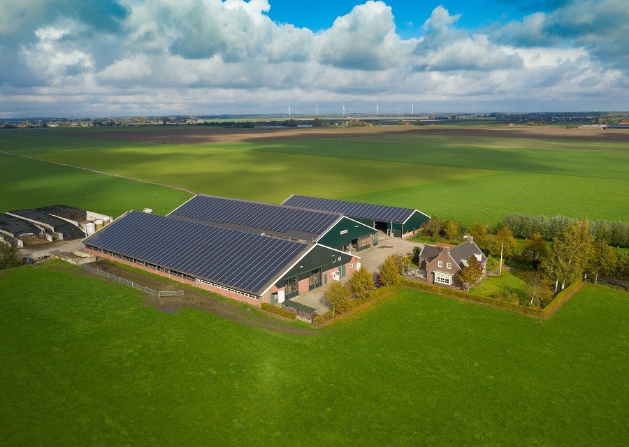 Voorzijde van de Agro Preventiekaart Zonnepanelen.