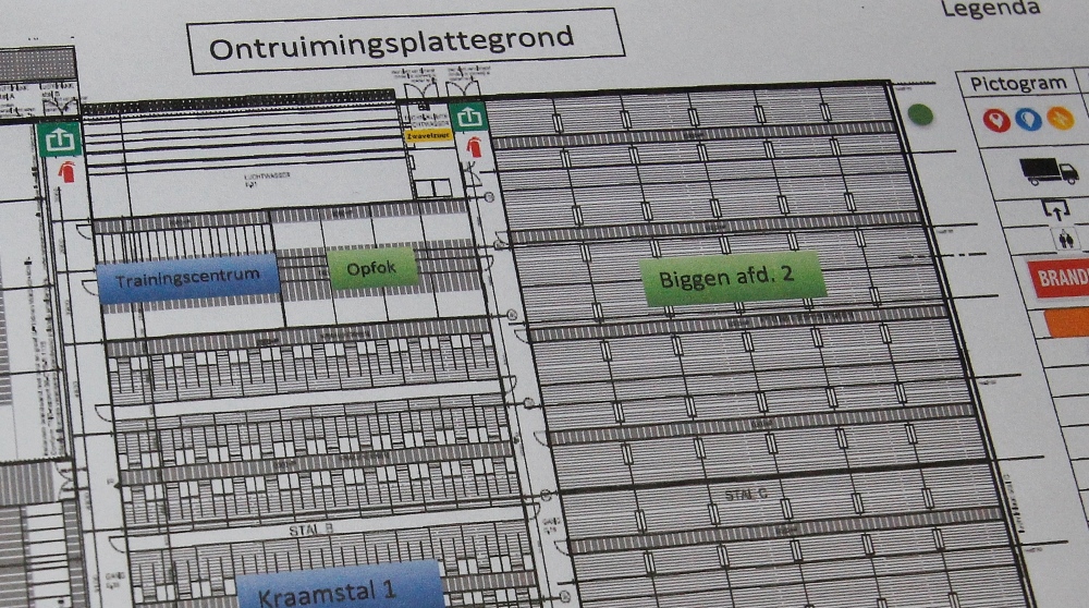 Ontruimingsplattegrond