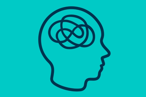 Icoon van een menselijk brein