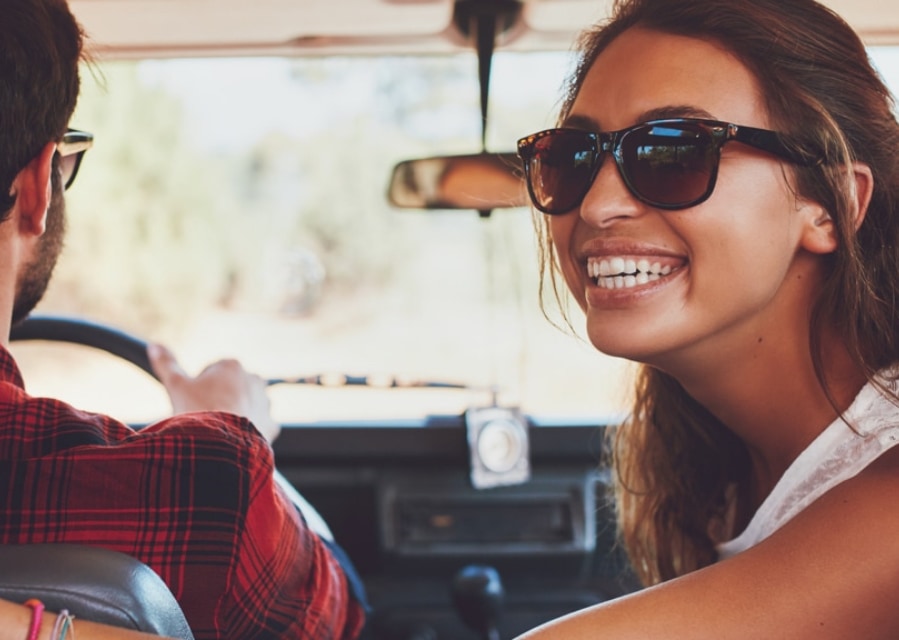 Samen in de auto