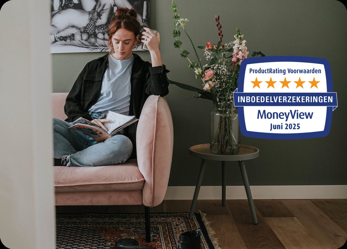 ProductRating Voorwaarden 5 sterren inboedelverzekeringen MoneyView juni 2025