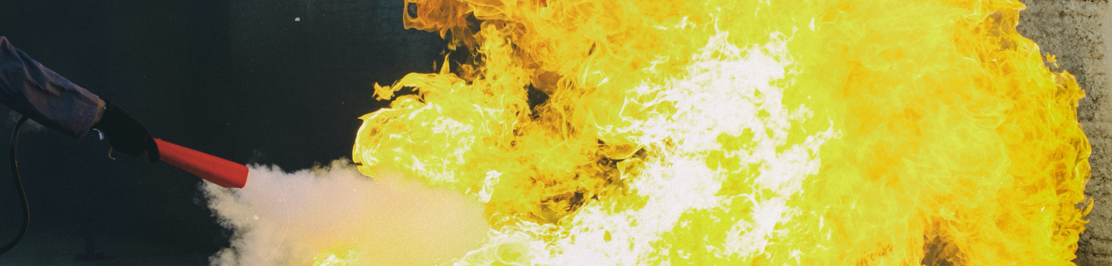 Brand op een bedrijventerrein