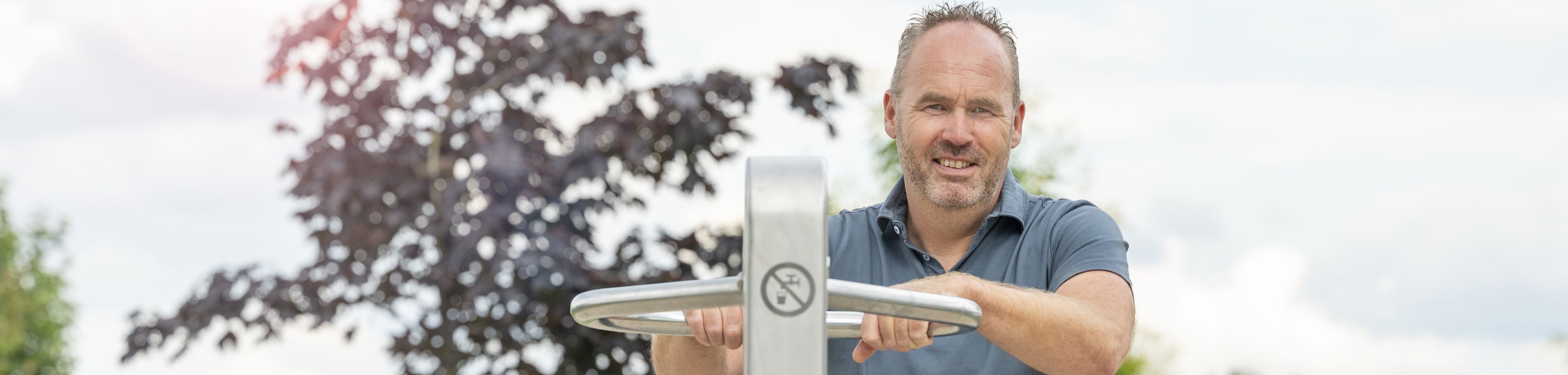 Michel Huigevoort, directeur van recreatiepark TerSpegelt.