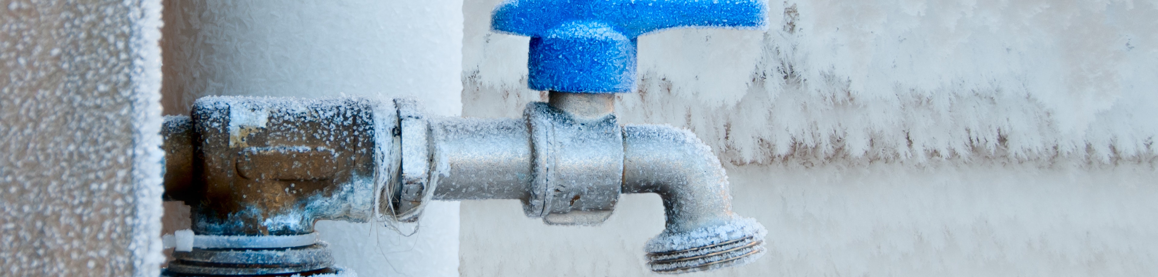 Bevroren waterleidingen