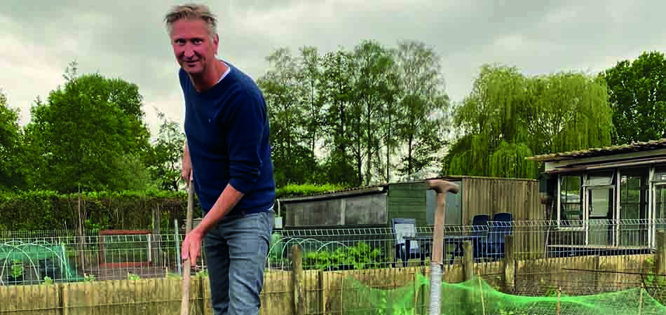Bloemkool uit eigen moestuin
