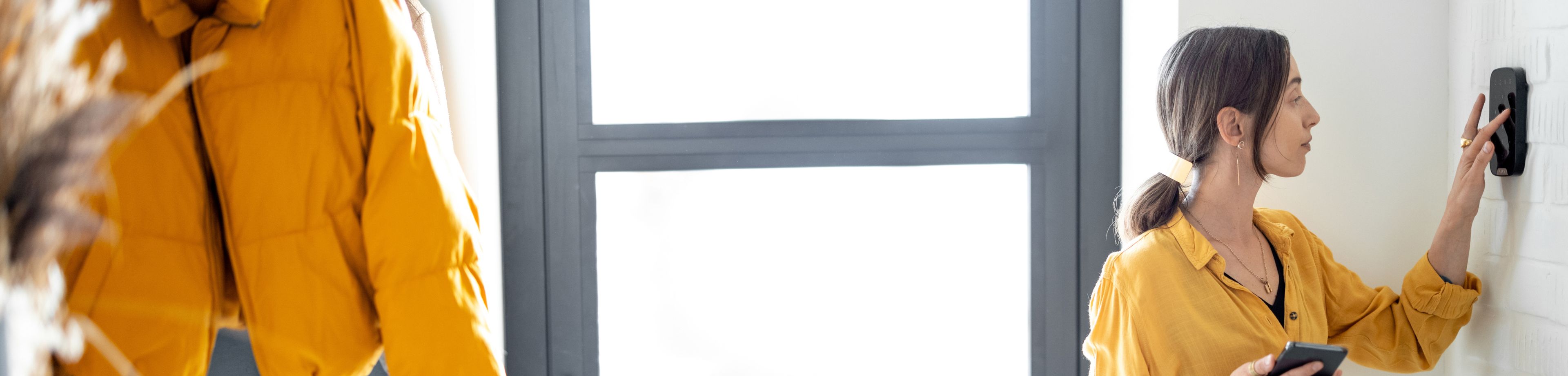 Vrouw activeert alarmsysteem voor ze vertrekt