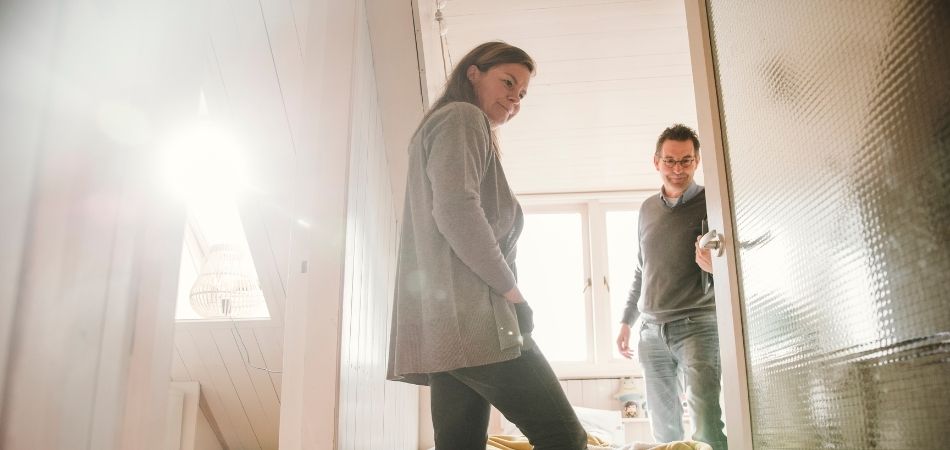 Roos laat haar woning zien 