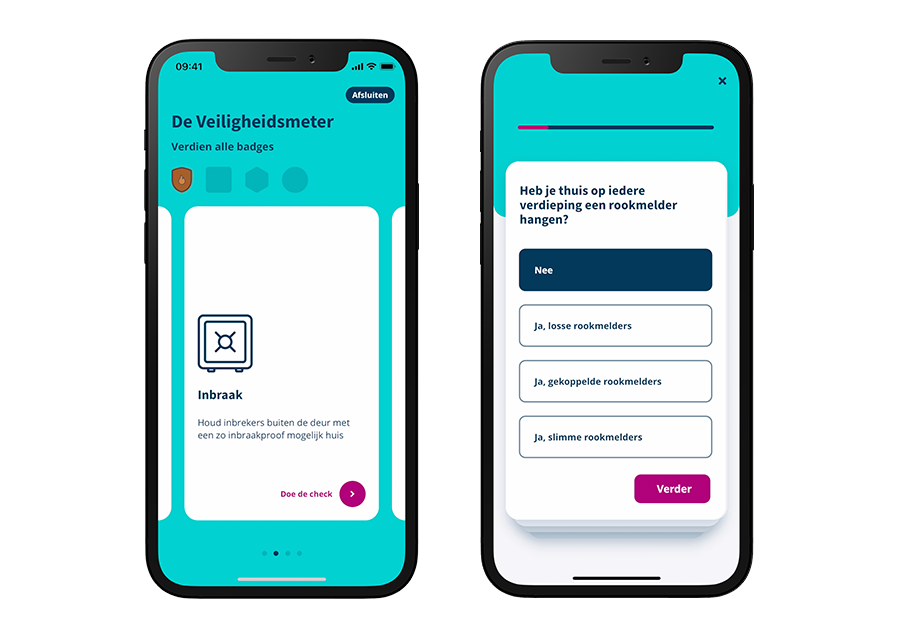 Interpolis Veiligheidsmeter | Verdien alle badges.